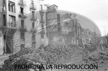batalla de Teruel, calles de la ciudad
