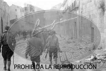 Batalla de Teruel, entrada en la ciudad
