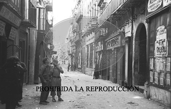 Entrada de los nacionales en Lérida