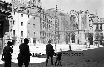Entrada de los nacionales en Lérida