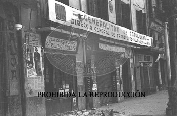 Entrada de los nacionales en Lérida