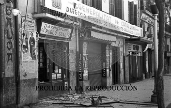 Entrada de los nacionales en Lérida