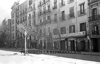 Entrada de los nacionales en Lérida