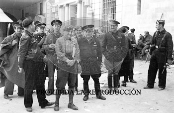 Entrada de los nacionales en Lérida