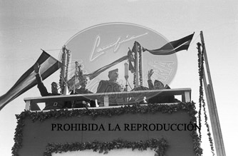 Inauguracion EAJ 101. Franco en el Campo de la Victoria
