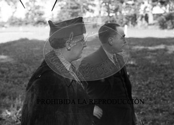 Frente de Aragón, Franco montando a caballo