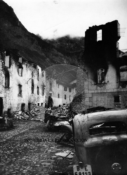 Benasque, Frente del Pirineo
