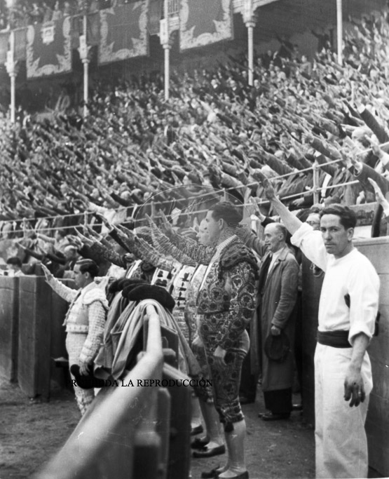 Corrida de toros benefica, 24 abril 1938