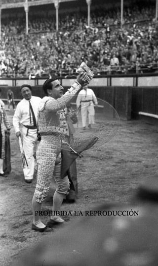 Corrida de toros benefica, 24 abril 1938