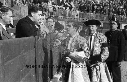 Corrida de toros benefica, 24 abril 1938