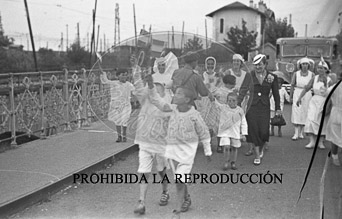 Irun, regreso a España de niños expatriados
