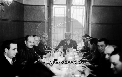 Comida de periodistas en San Sebastián