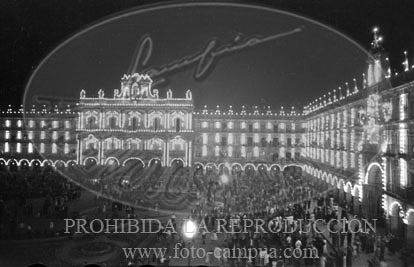 Salamanca iluminada, julio 1938