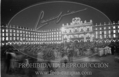 Salamanca iluminada, julio 1938