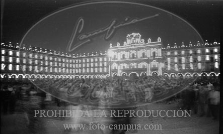 Salamanca iluminada, julio 1938