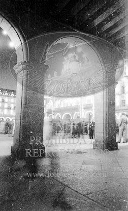 Salamanca iluminada, julio 1938