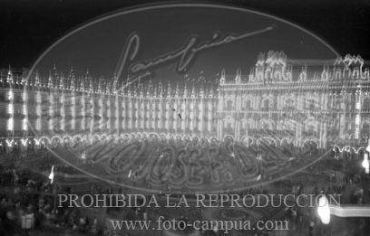 Salamanca iluminada, julio 1938