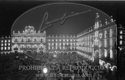 Salamanca iluminada, julio 1938
