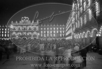 Salamanca iluminada, julio 1938