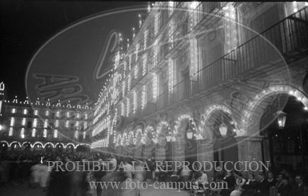Salamanca iluminada, julio 1938
