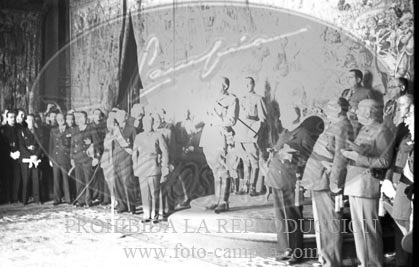 Primer Aniversario de la exaltación de Franco a la Jefatura del Estado