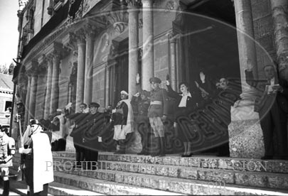 Primer Aniversario de la exaltación de Franco a la Jefatura del Estado