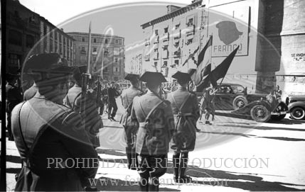 Primer Aniversario de la exaltación de Franco a la Jefatura del Estado
