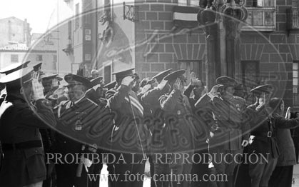 Primer Aniversario de la exaltación de Franco a la Jefatura del Estado