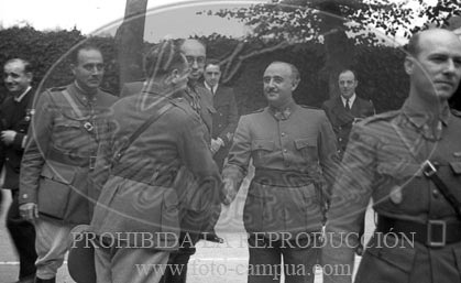 Franco en Burgos