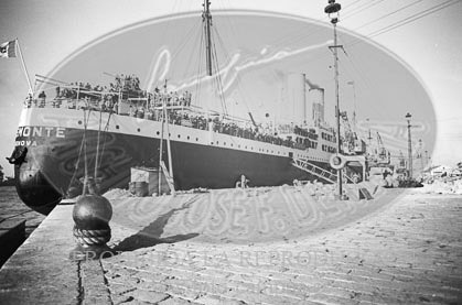 Despedida de los italianos en Cádiz