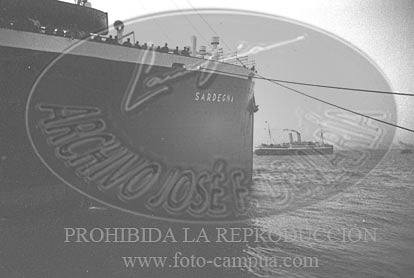 Despedida de los italianos en Cádiz
