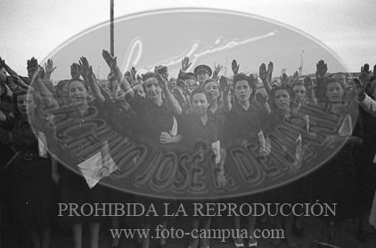 Despedida de los italianos en Cádiz