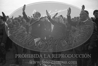 Despedida de los italianos en Cádiz