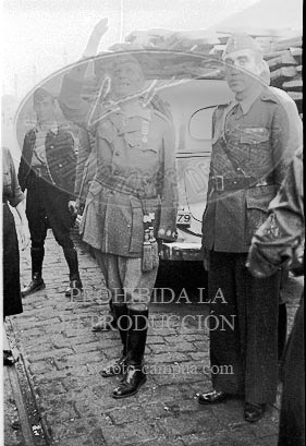 Despedida de los italianos en Cádiz