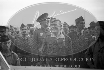 Despedida de los italianos en Cádiz
