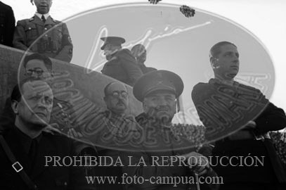 Concentracion de la Falange y de la OJE en Sevilla, 1938. Campamento 29 de Octubre