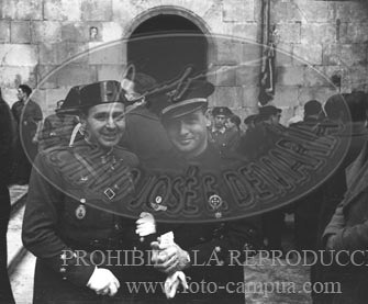 Garcia Morato en los Funerales por Jose Antonio