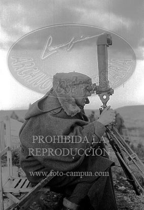Granadella, puesto de mando del CE del Norte, general Solchaga