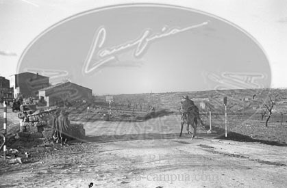 Granadella, puesto de mando del CE del Norte, general Solchaga