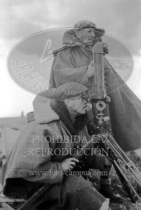 Granadella, puesto de mando del CE del Norte, general Solchaga
