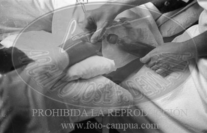 Donaciones de sangre para los hospitales de campaña