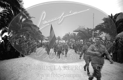 El Ejercito del Norte desfila en Tarragona