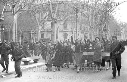 Toma de Barcelona por el Ejército Nacional