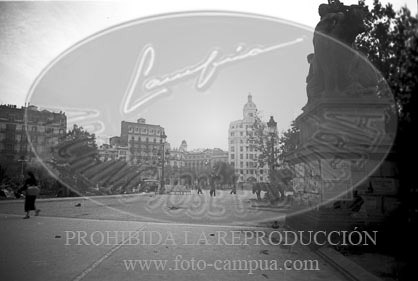 Toma de Barcelona por el Ejército Nacional, calles de Barcelona