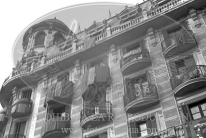 Toma de Barcelona por el Ejército Nacional, calles de Barcelona