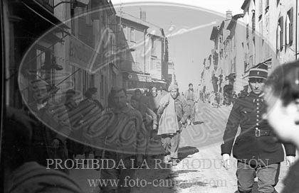 Perpignan y el Pirineo tras la toma de Cataluña por el Ejercito Nacional.