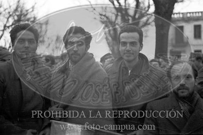 Milicianos y refugiados en Perpignan