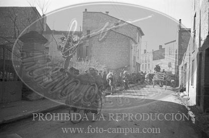 Milicianos y refugiados en Perpignan
