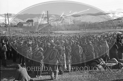 Campos de  refugiados en Perpignan