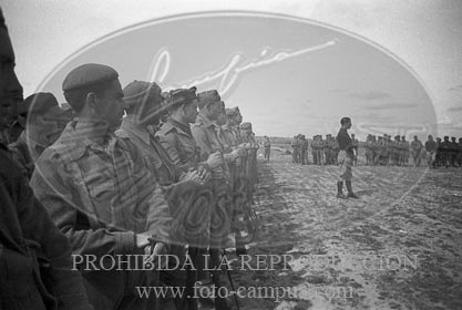 Frente del Tajo, ejercicios de tiro